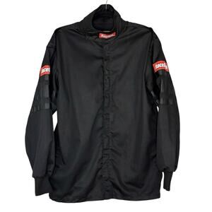 RaceQuip Men’s Driving Jacket FR SFI 3.2A/1 Flame Resistant Black Size M